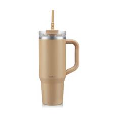 Bodum Travel Mug Termokop - 1,2 liter - Rustfrit stål - Karmel