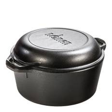 Lodge - Classic Collection 2-i-1 gjutjärnsgryta och stekpanna 4,7 L / 26 cm