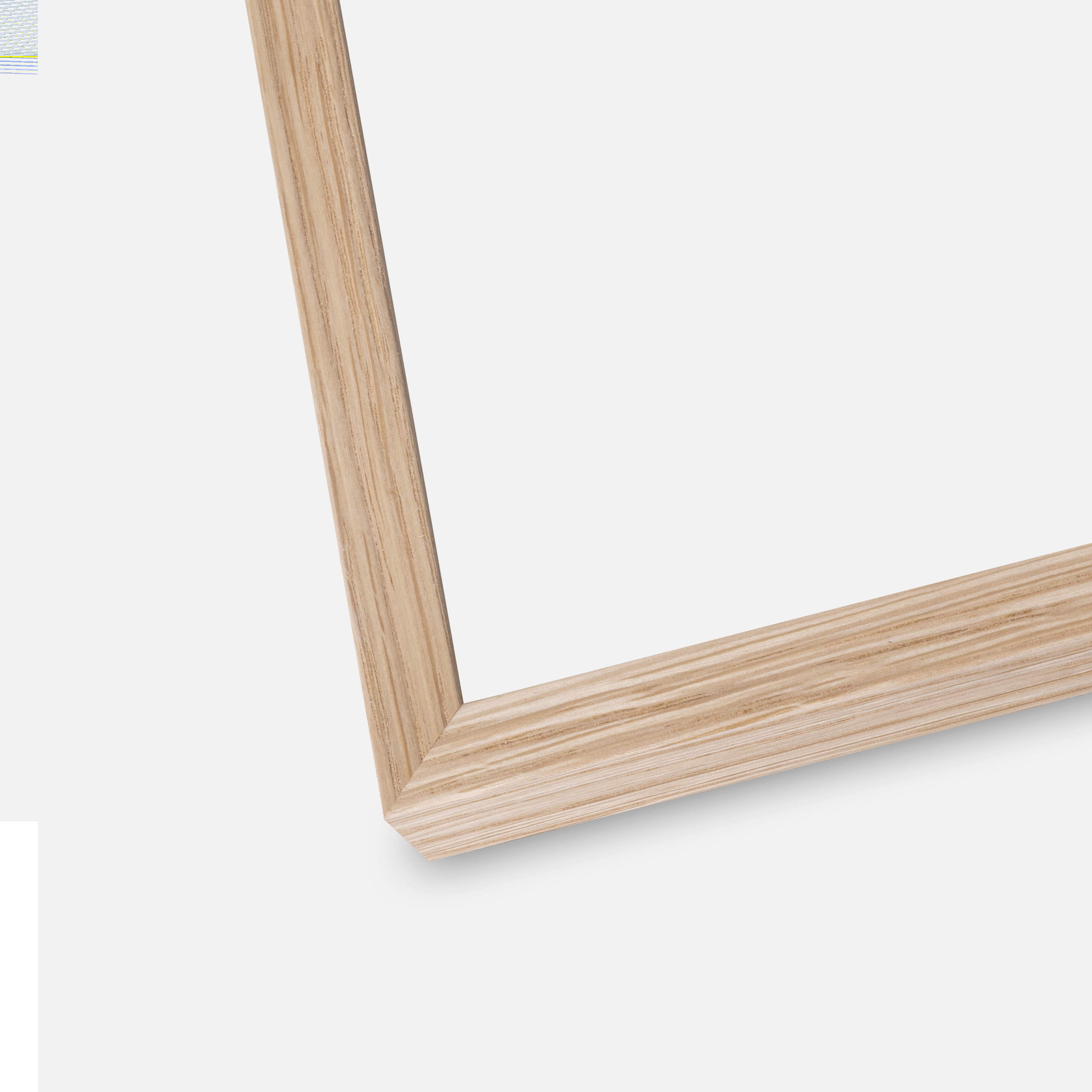 Ram Soul Oak Veneer 70x100 cm - Passepartout Vit 62x85 cm