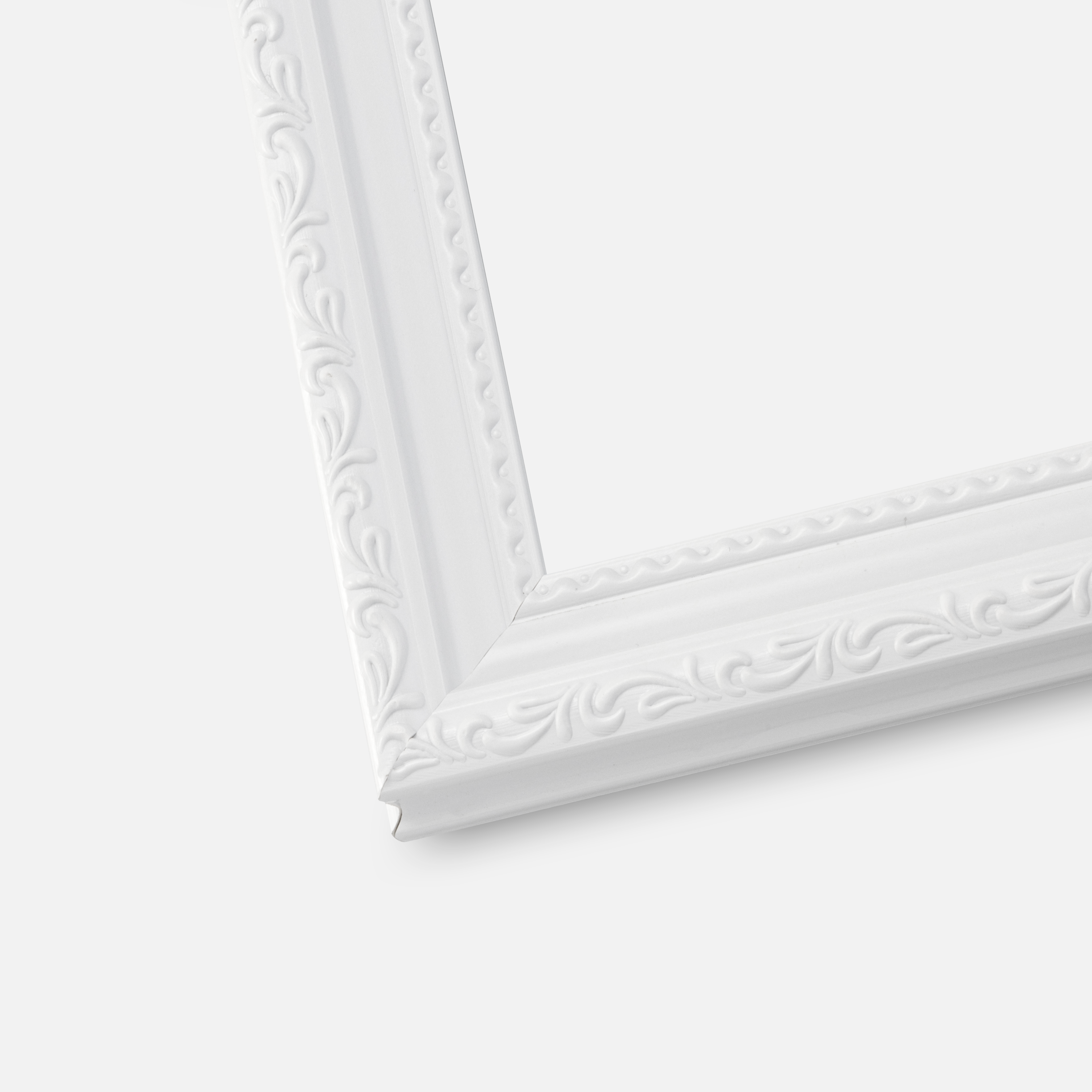 Ram Abisko Glas Vit 13x18 cm - Passepartout Vit 3,5x5 inches