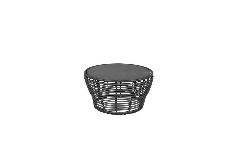 Basket sofabord | Cane-line | Udendørs Sort Mellem.