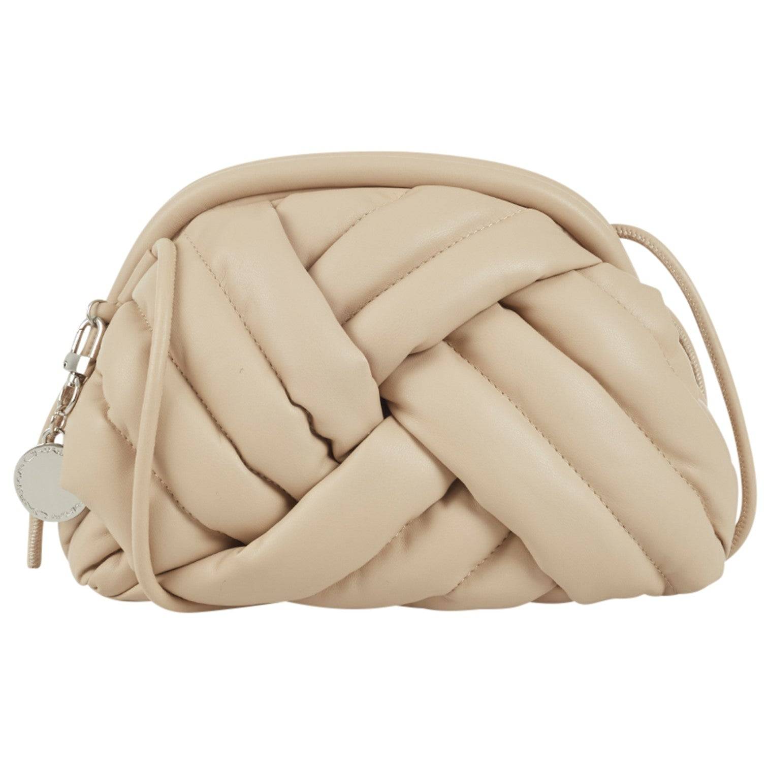 Ulrika Fluffy Skuldertaske Beige