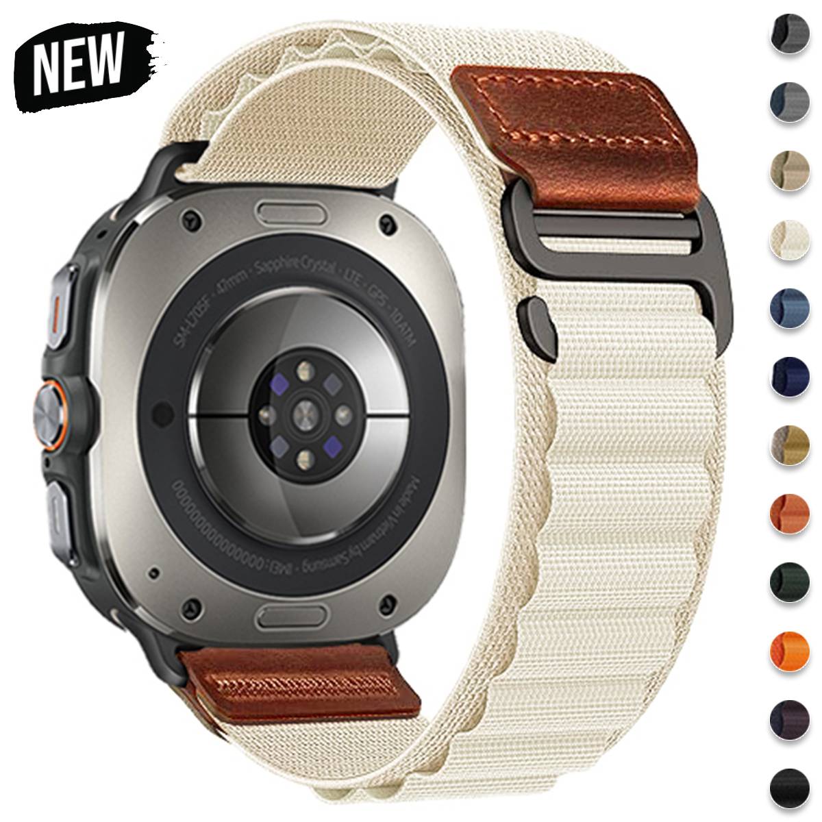 Alpine Loop Band For Samsung Galaxy Watch Ultra 2024 2025 Accessories Sport Strap Bracelet correa For Galaxy watch 7 ultra 47 mm