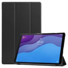 Lenovo Tab M10 HD Gen 2 TB-X306F / TB-X306X - Tri-Fold læder cover - Sort