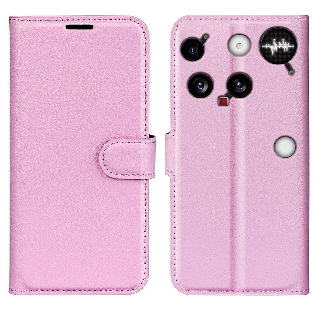 Nothing Phone (3) 5G Plånboksfodral – Rosa