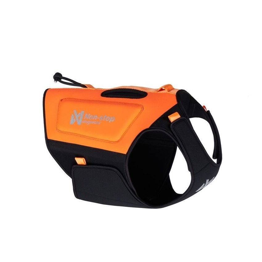 Non-stop Dogwear Protector Hundväst i Neoprene Orange (XL)