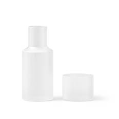 Ferm Living - Ripple Small Carafe Set - Frosted - Glaskander - Glas