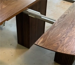 dk3 Ten Table Round tillægsplader Ø130 cm eg sæbe.