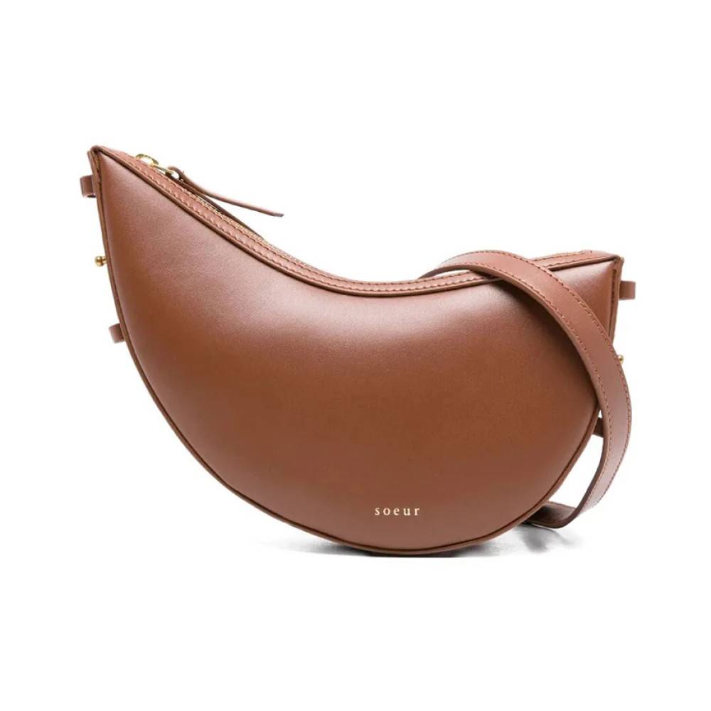SOEUR Retro-chic Wino Mini taske i sort - Tasker - Dame - Brun - ONE SIZE - Uld