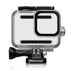 Suptig Kamera Tilbehør Motorcykel Opladning Vandafvisende Etui Til Gopro Hero 8 Oplader Skal Hus Ramme Usb Kabel (Gopro 8910 Etui)