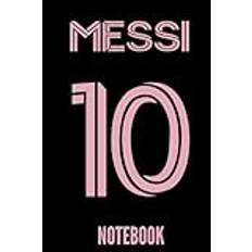 Student College Composition Ruled Messi Black Jersey Theme Notebook, 6x9 in, 120 pages: Study Book Notes, School Writing Tool and Study aid | Note-taking and Homework Notebook