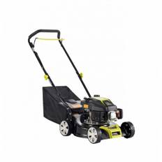 Bensindriven gräsklippare | 40 cm klippbredd | 45L gräsuppsamlare | Metalcraft