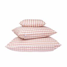 Mille Notti Casella Örngott Rosa/Ivory
