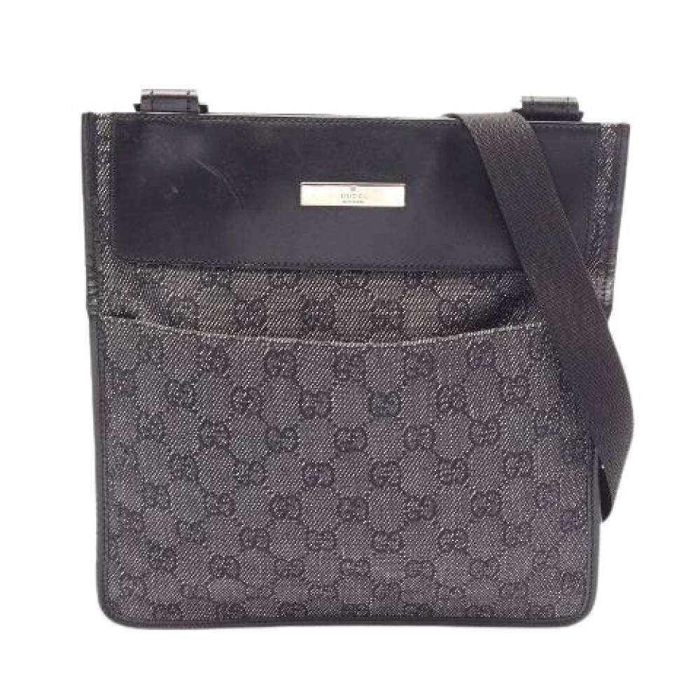Gucci Vintage Pre-owned Laeder gucci-tasker - Vintage - Dame - Sort - ONE SIZE -