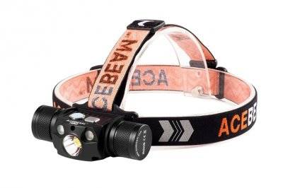 Pannlampa Acebeam H30 4000 lumen (VAL: 5000K NEUTRALVIT - RED + NICHIA 276A 365NM UV)