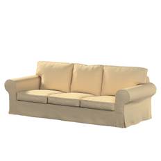 Ektorp klädsel<br> 3-sits soffa, Kräm, 218 X 88 X 73 CM, Chenille