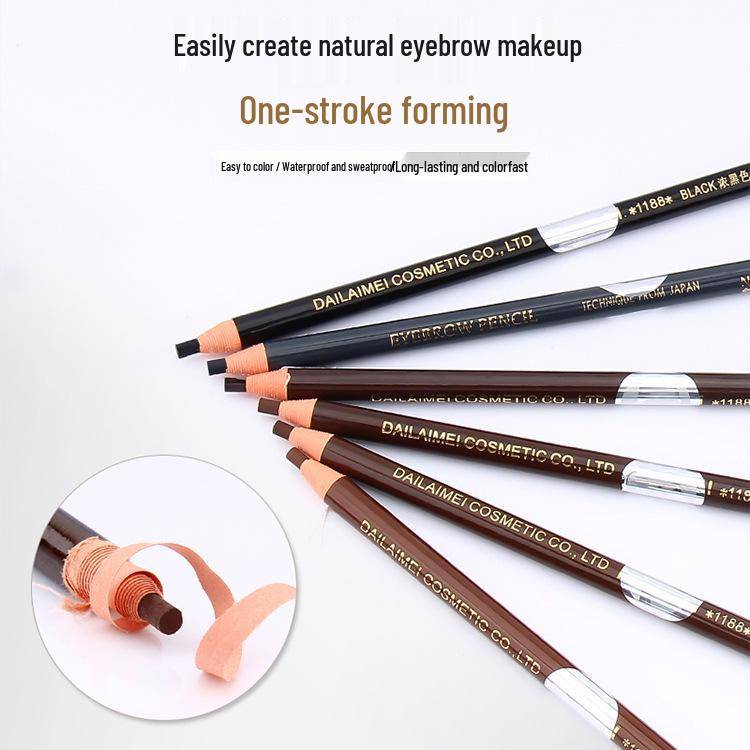 Microblading 1818 Vattentät Ögonbrynspenna – Riv-av-design, Långvarig, Hållbar, Perfekt för Fotostudio och Professionell Utbildning. vit