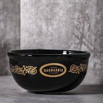 Antiga Barbearia de Bairro Premium Porcelain Shaving Bowl