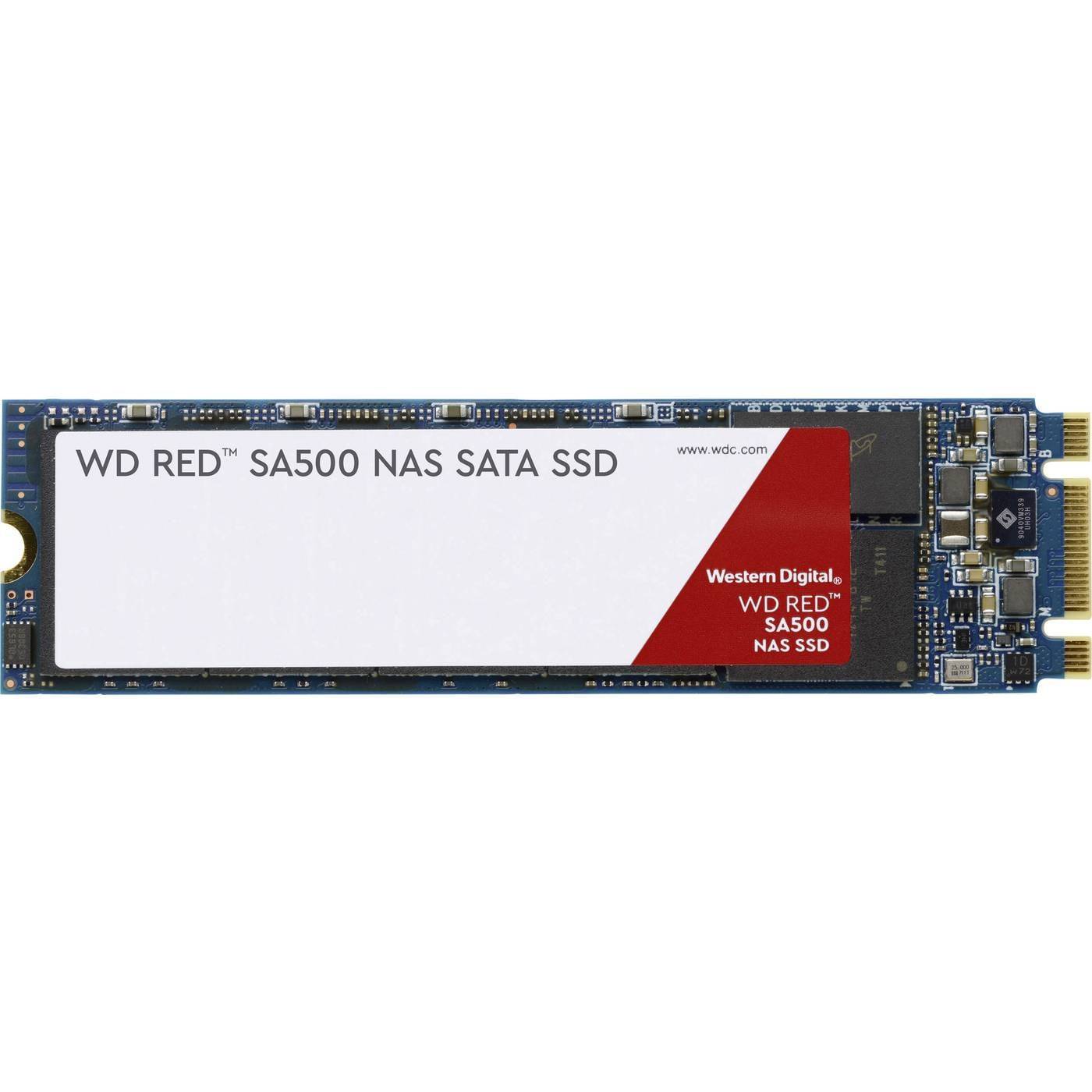 Western Digital WD Red™ SA500 1 TB Intern M.2 SATA SSD 2280 M.2 SATA 6 Gb/s Retail WDS100T1R0B