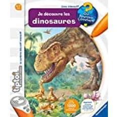 Ravensburger- tiptoi®- interaktiv bok- Jag upptäcker dinosaurier - elektroniskt pedagogiskt spel, utan skärm - från 4 år - fransk version - 00 145