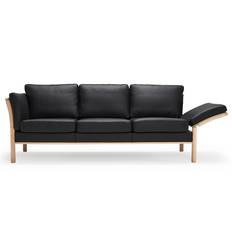 Aya K129 3 pers. sofa m/vippearm - stof/l�der