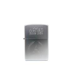Zippo tändare med gravyr - Satin chrome