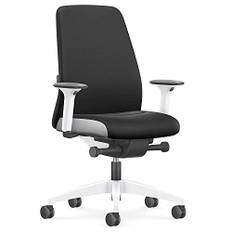 Interstuhl Bürostuhl Every Interior Edition – ergonomischer Schreibtisch- und Gaming-Stuhl – Lordosenstütze für gesünderes Sitzen – vereint gesundes und aktives Sitzen (Schwarz | Weiß)