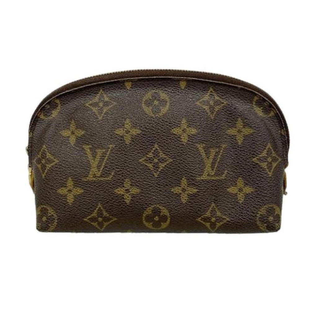 Louis Vuitton Vintage Pre-owned Canvas Pouch - Vintage - Dame - Brun - ONE SIZE -
