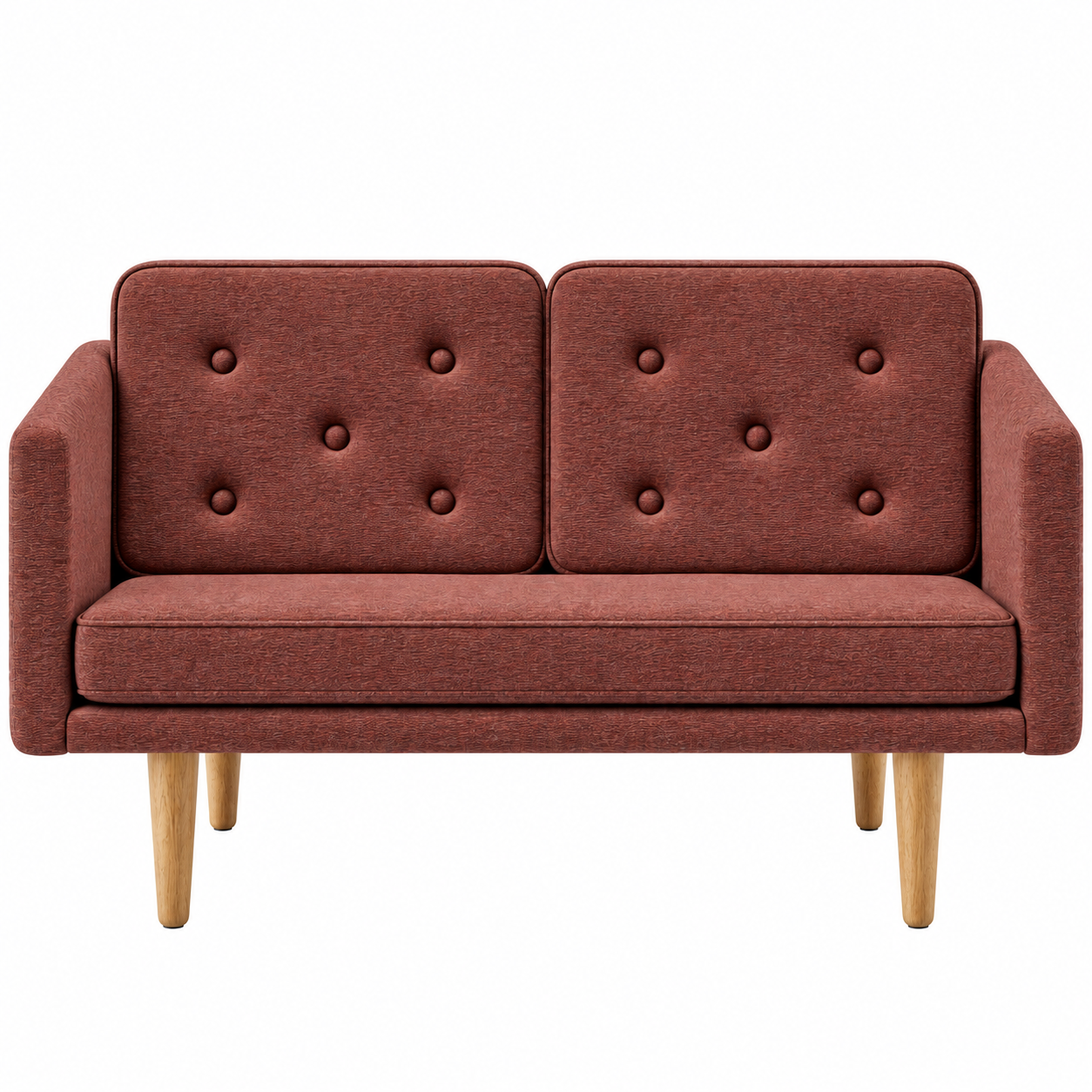 No. 1 Sofa 2-personers, Mood af Børge Mogensen Mood 8101 - Olieret eg - Jacobsen Plus