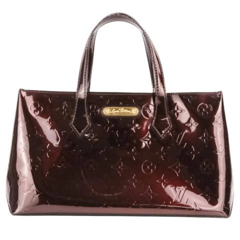Louis Vuitton Vintage Pre-owned Vernis Handbag - Vintage - Dame - Lilla - ONE SIZE -
