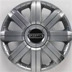 navkapslar Sportive 13" silver