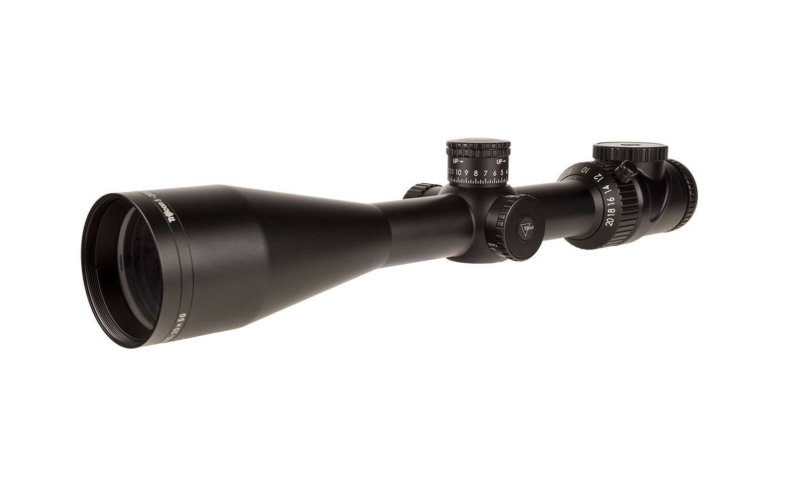 Trijicon - AccuPoint 5-20x50 - kikarsikte, grön duplexbelysning - SFP, satin svart, 30 mm tub