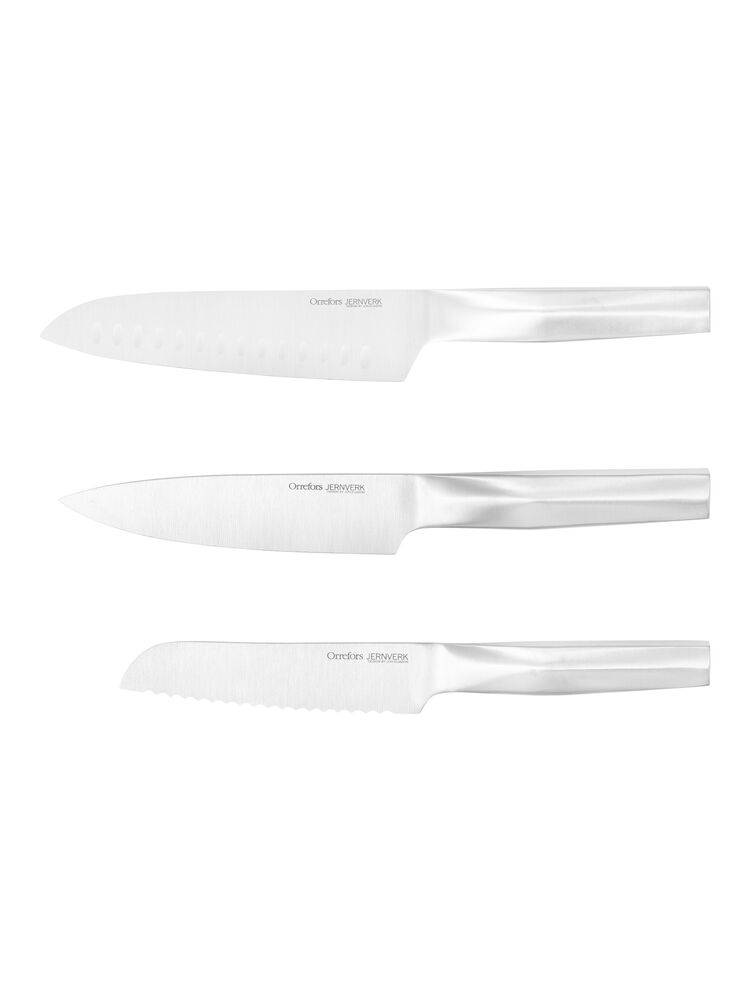 Orrefors premium knivsæt, 3 dele
