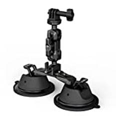 SMALLRIG Camera Suction Cup Mount für GoPro, Car Window Camera Holder Fahrzeugschießen für Action Kamera Handy DSLR, 0.5 kg Belastung für 80 km/h, maximale Belastung von 3 kg im Ruhezustand – 3566