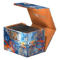 Ultimate Guard Sidewinder Deck Case (Deck Box) 100+ Standard Size XenoSkin 2025 Exclusive: Coral Places - Fiery Reef