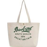 Script Tote Bag - Natural - One Size