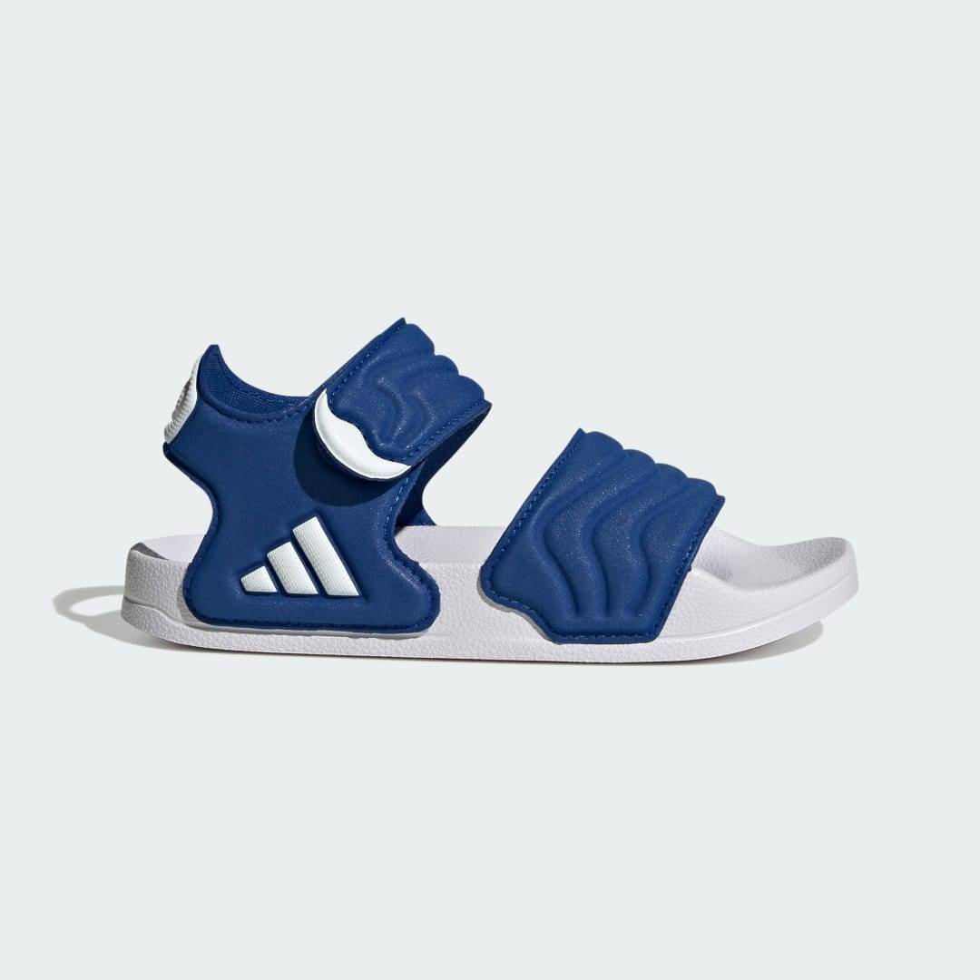 ADILETTE SANDAL 2 BARN - Royal Blue / Cloud White / Royal Blue - 30