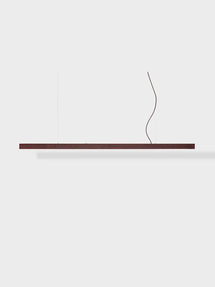 I Model Pendel, m. ledning fra Anour Stål / 200 cm / Rusten - Jacobsen Plus