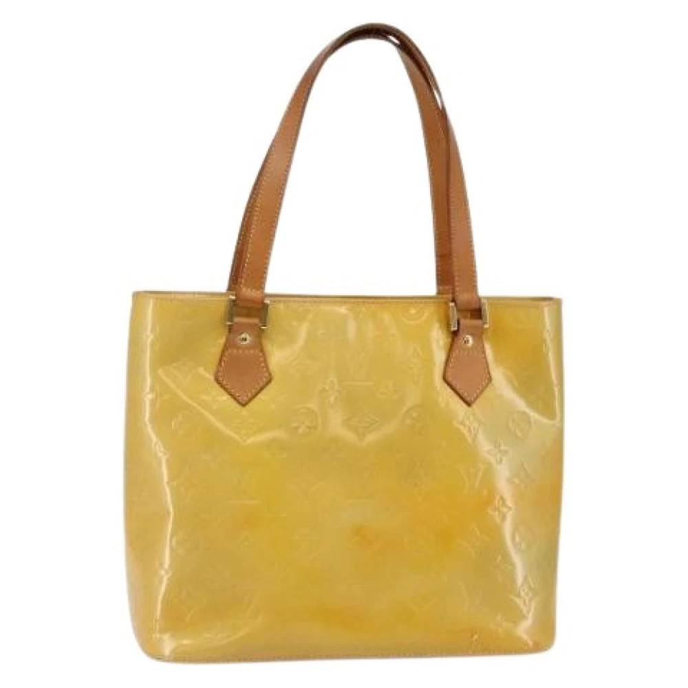 Louis Vuitton Vintage Pre-owned Tote Bag - Vintage - Dame - Gul - ONE SIZE - Læder