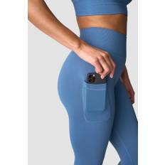 Define Seamless Pocket Tights Dusty Steel Blue