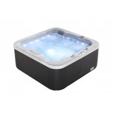 Spabad Zeus Utespa för 6 personer | Balboa® & Lucite® | Lyfco + Handdukshållare