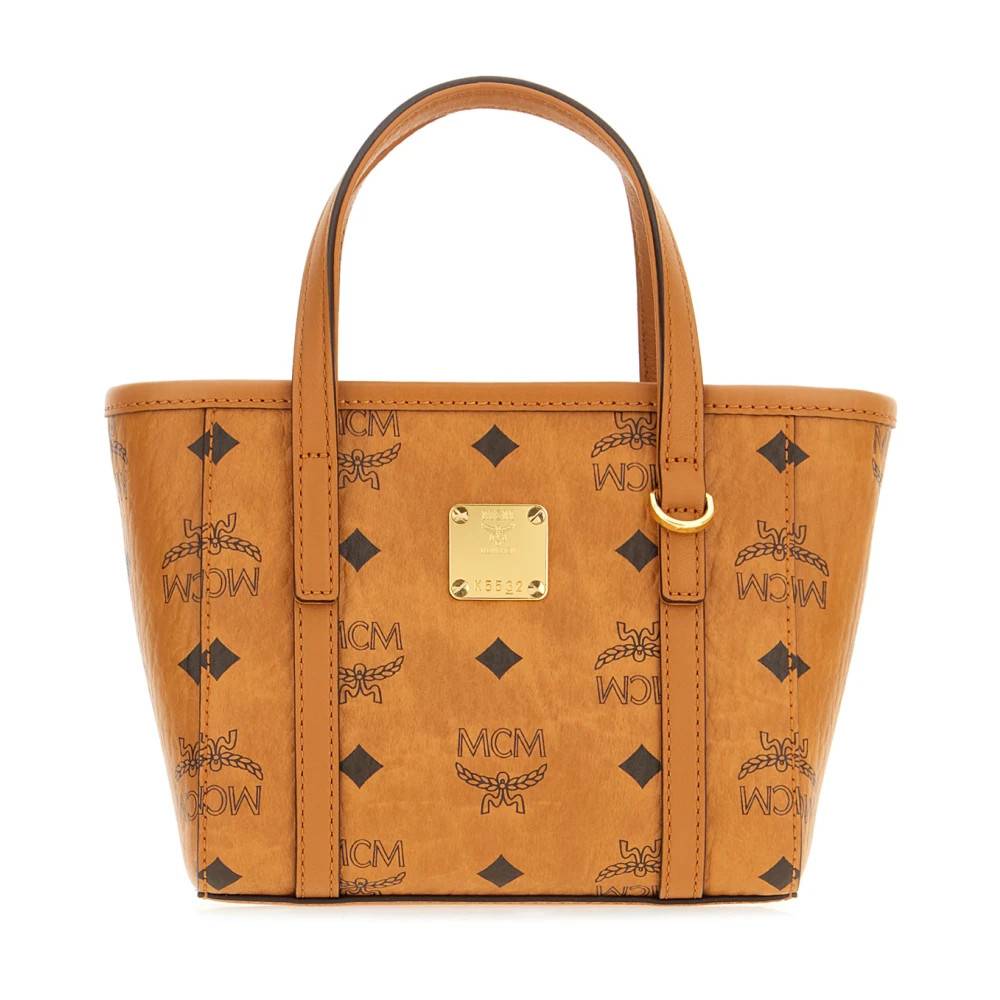 MCM - Toni X-Mini Shopper Väskor - Dam - ONE Size - Bomull