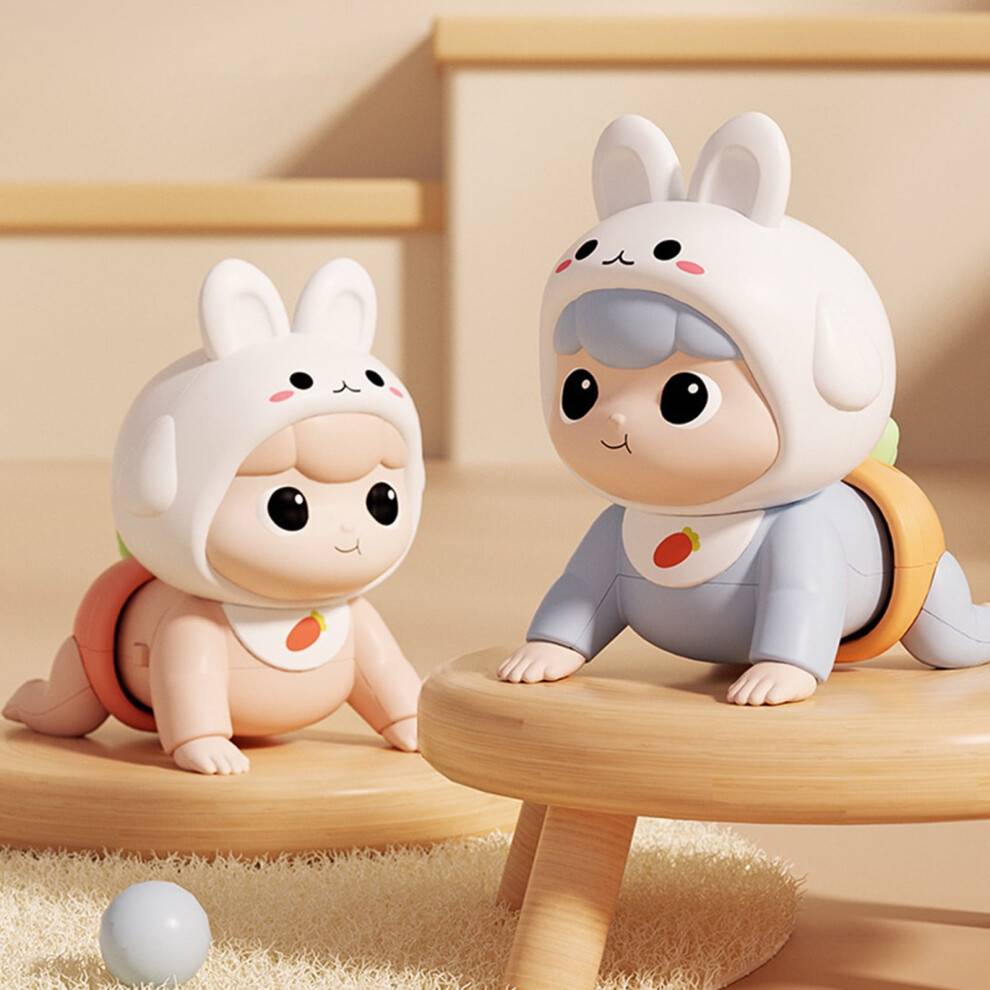 Reborn Baby Doll kravlelegetøj til tidlig uddannelse