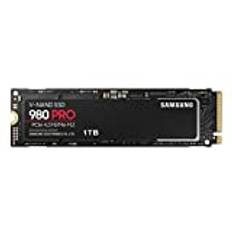 SAMSUNG 980 PRO MZ-V8P1T0BW Intern SSD, Flerfärgad, 1 tb