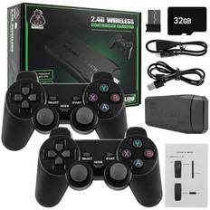 2024 Ny Retro 20000+ 4k HDMI TV Video Game Stick Retro Game Console med 2 trådløse controllere 4k Game Stick