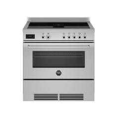 Spis - Professional 90 cm (1 ugn) (Rostfri) Induktion med inbyggd fläkt (Air-Tec)