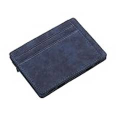 Magic Wallet | Money Clip | Card Holder | Cash Organizer Pu Leather Wallets Pocket Wallets Leather Card Wallet Men’s Wallet Magic Money Holder Cash and Card Organizer Pocket Wallets with Clip