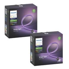 Philips Hue - 2x Lightstrip Outdoor 2m - White & Color Ambiance  - Bundle