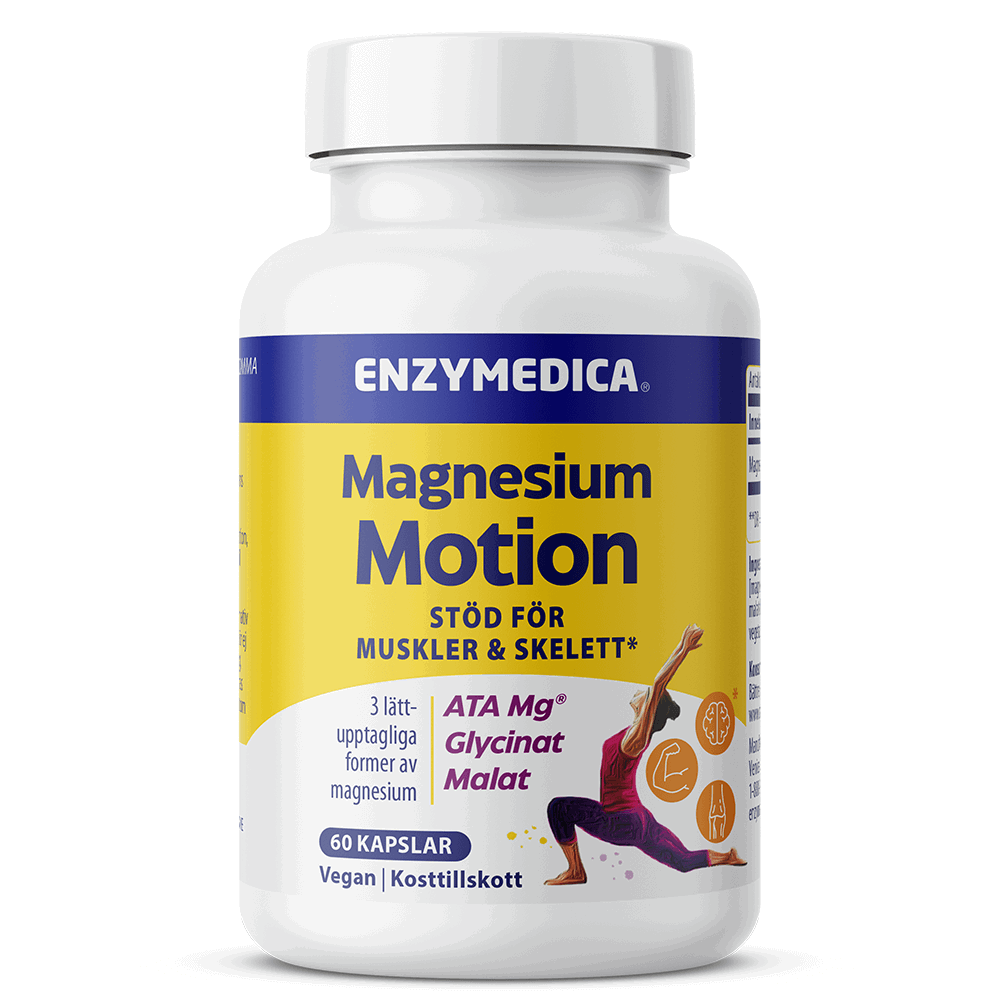 Enzymedica Magnesium Motion, 60 kapslar
