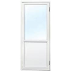 Fönsterdörr - altandörr 9x21 Högerhängd Frostat glas Ingen spaltventil
